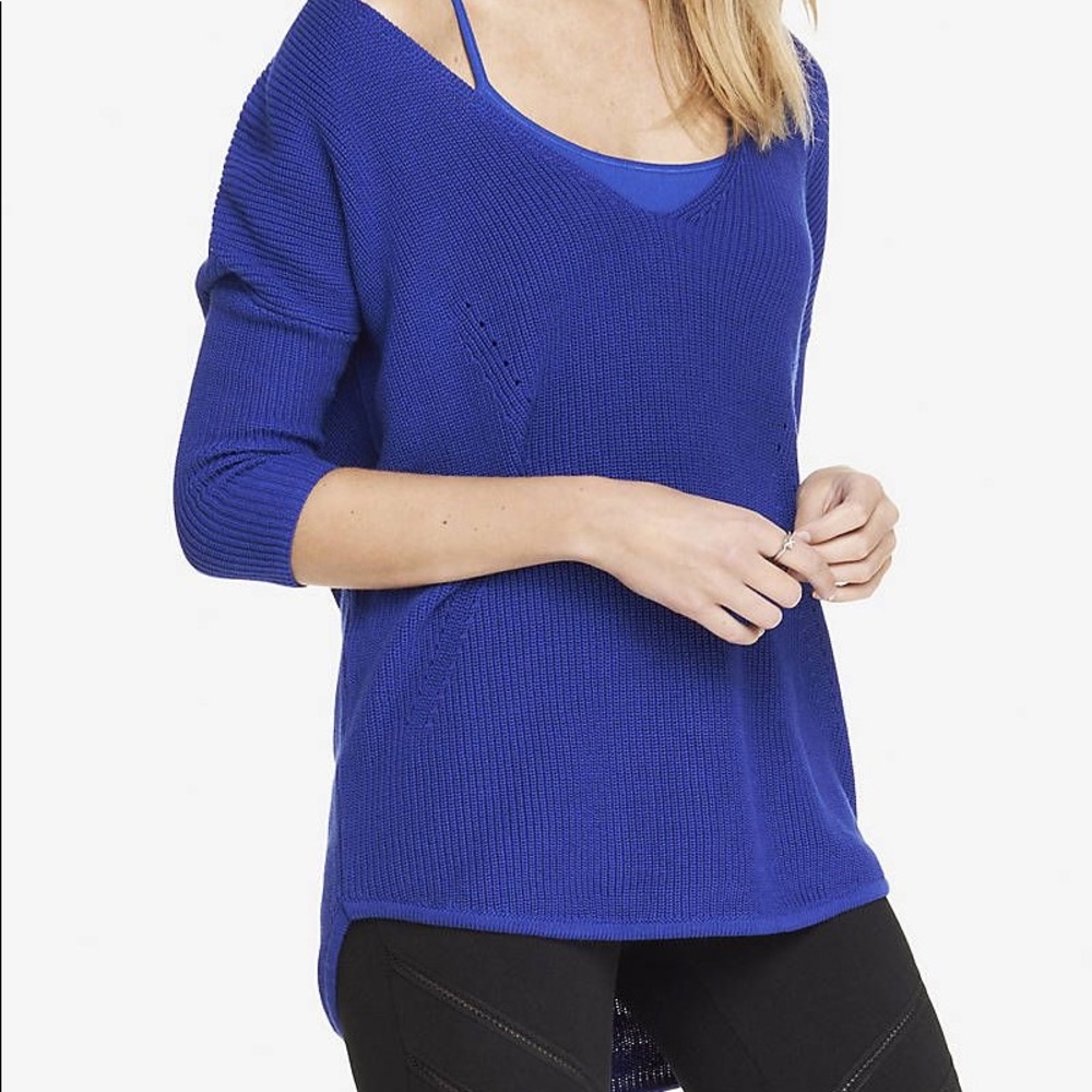 ⚡️💙cobalt blue💙⚡️ Express London sweater SMALL